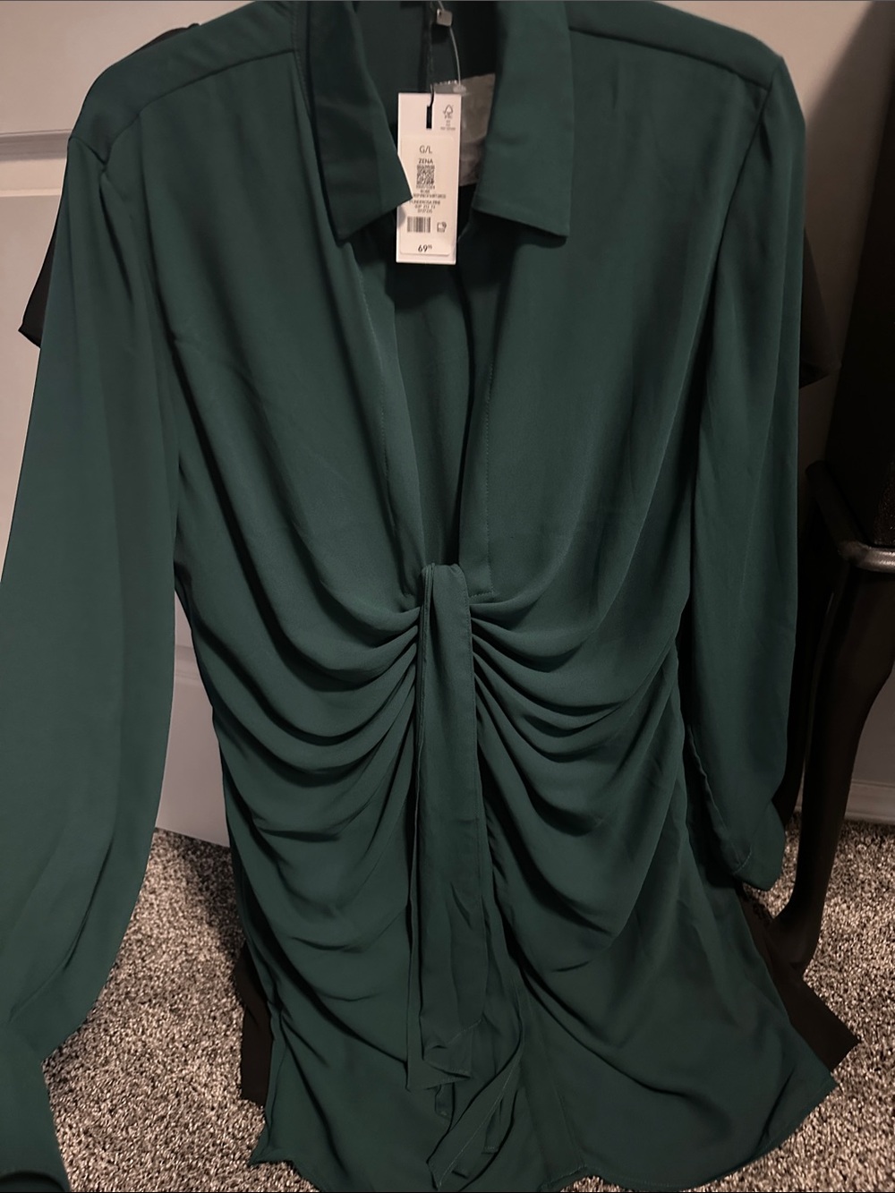 Emerald Green dress Dynamite